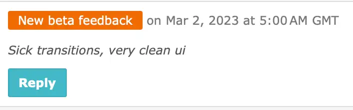 Original post by Beta feedback