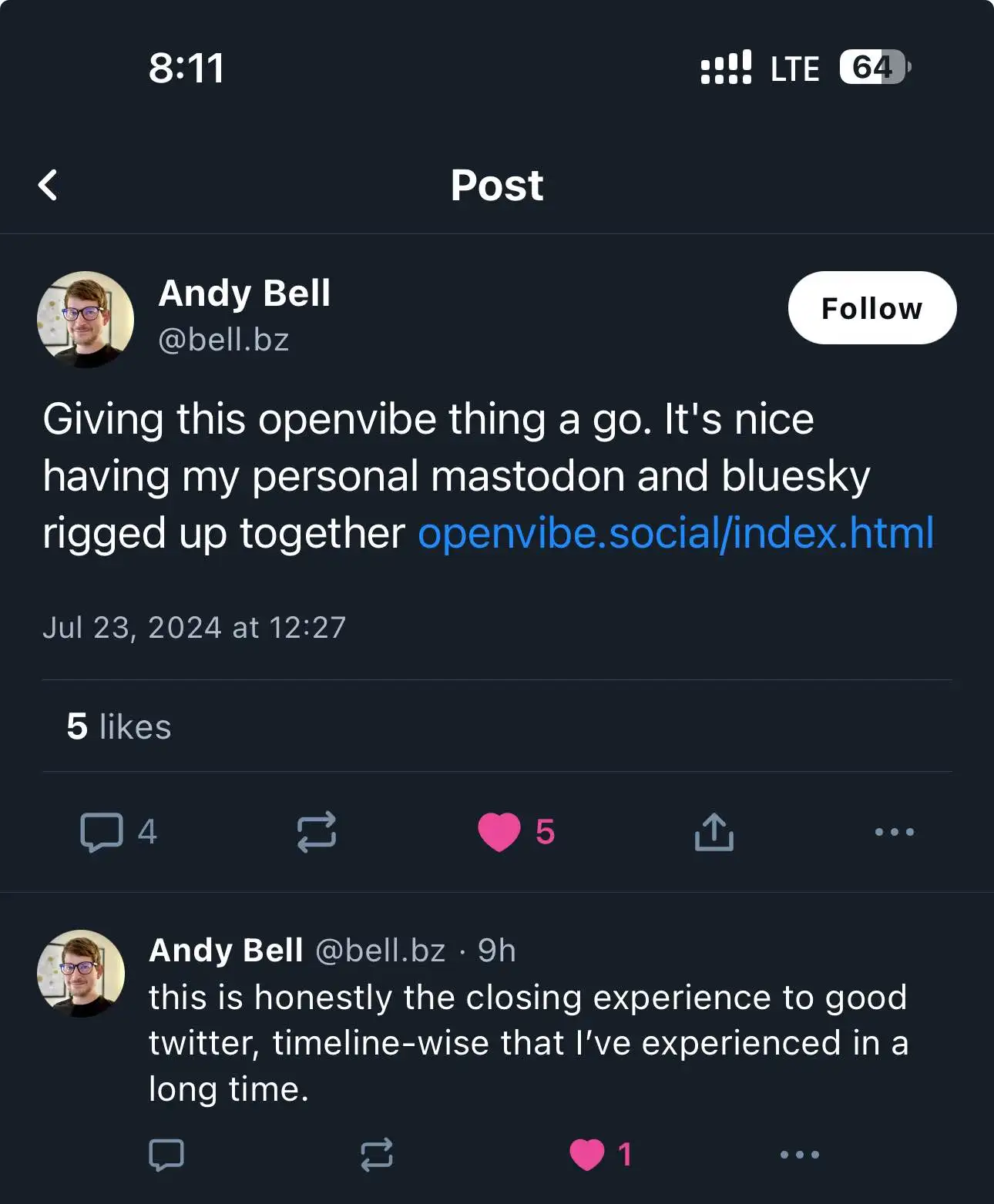 Original post by Andy Bell